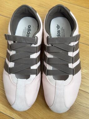 adidas Tokyo Mary Jane pink and brown Slip-On Sneakers